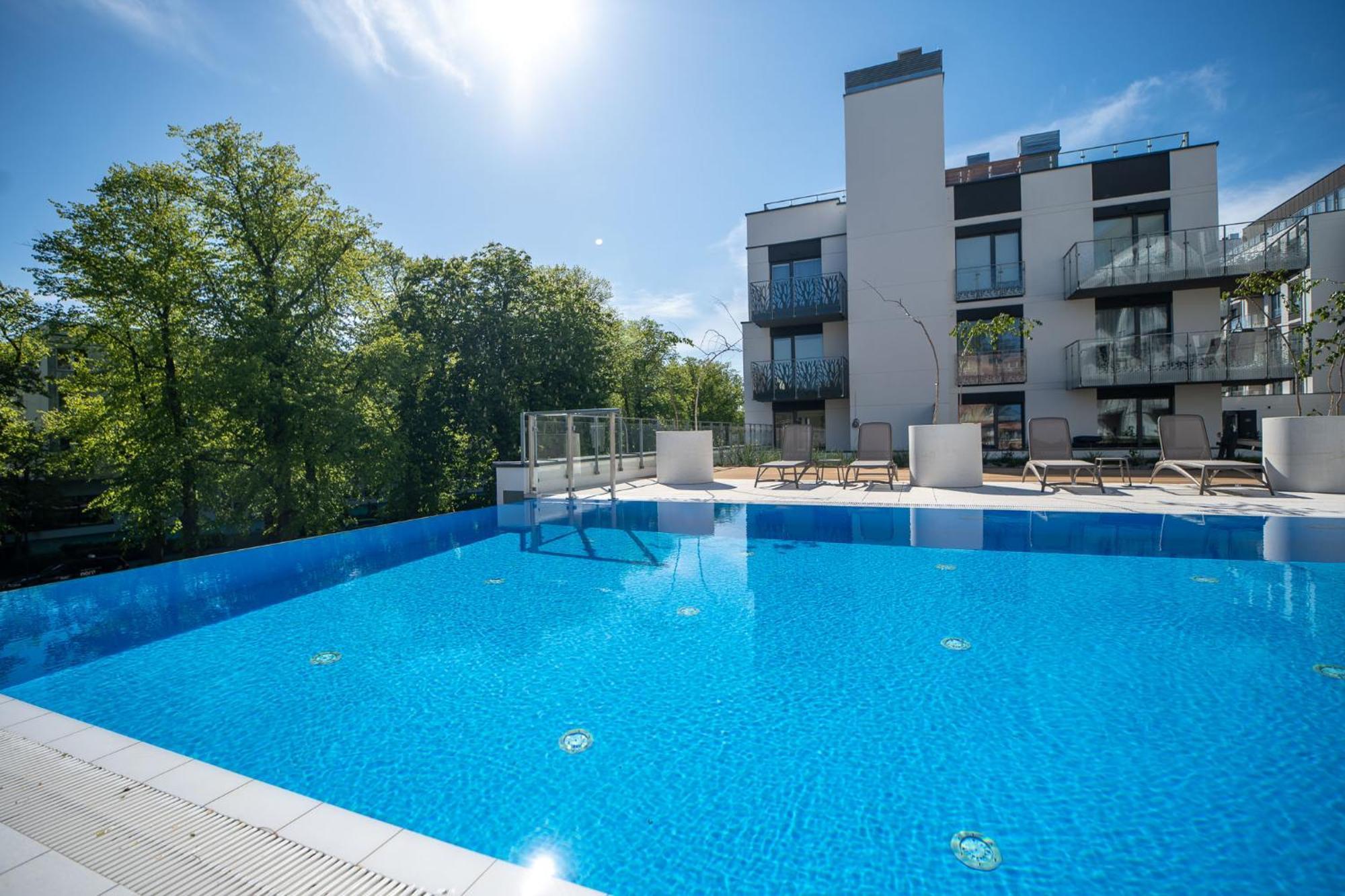 Faro Apartamenty Nadmorskie Tarasy Spa Przy Latarni I Molo Baseny, Sauny, Fitness I Parking W Cenie Колобжег Экстерьер фото